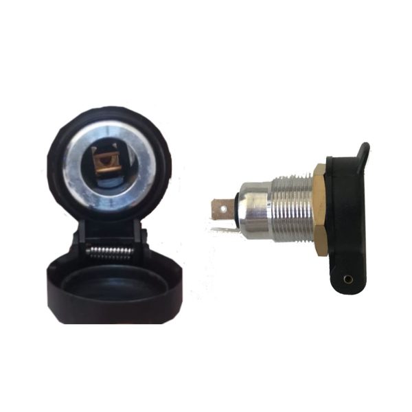 PRESA BIPOLARE 12V - Confezione da 5 PZ