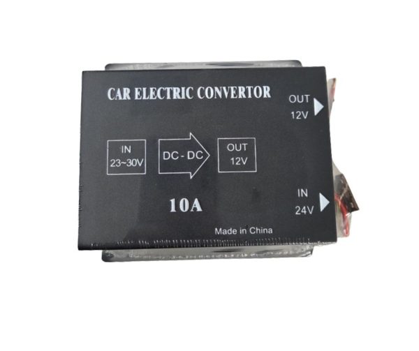 VOLTAGE REDUCER 24V->12V 10 AMP