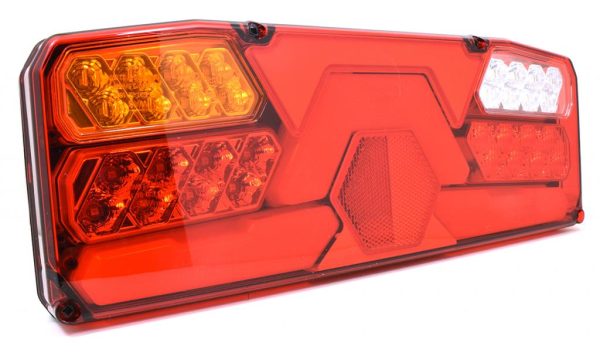 LED TAIL LIGHT DX 131X350 7 FUNCTIONS 12/24V