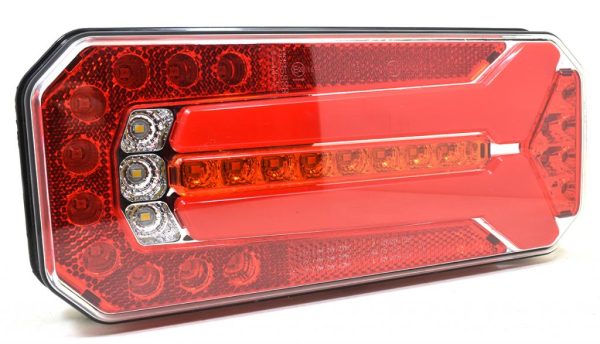 LED TAIL LIGHT DX/SX 103.6X235.6 5 FUNCTIONS 12/24V