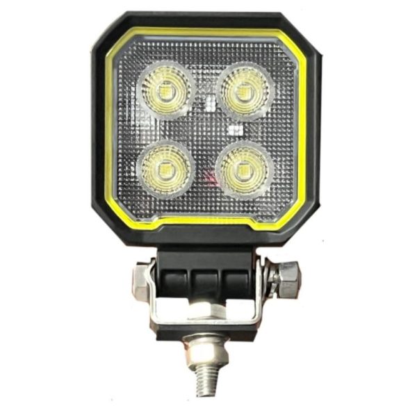 LED WORKING LIGHT SQUARE 12/24V 7.62X7.62CM - Pack of 2 PZ
