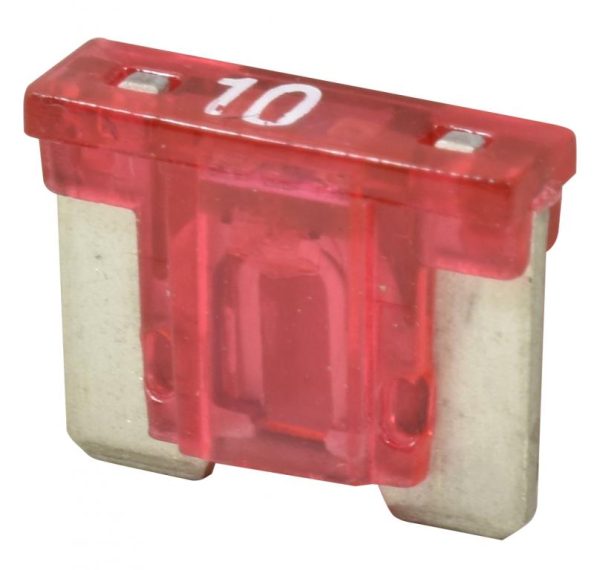 FUSIBILE LOW PROFILE 10 AMP A LED ROSSO - Pack of 10 PZ