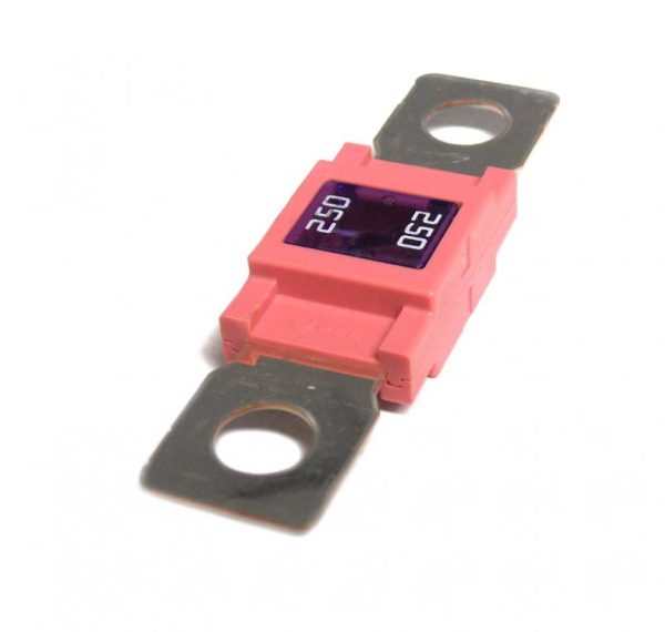 FUSIBILE MEGAVAL 250 AMP.ROSA - Pack of 2 PZ