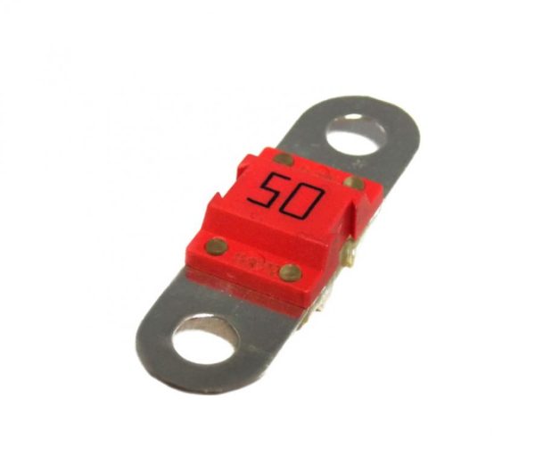 FUSIBILE MIDI 50 AMP.ROSSO - Pack of 10 PZ