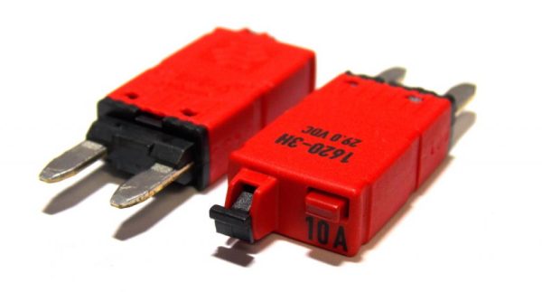 FUSIBILE MINI RIPRISTINABILE 12/24V 10 AMP