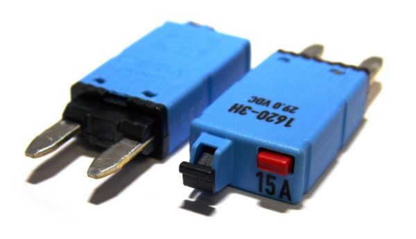 FUSIBILE MINI RIPRISTINABILE 12/24V 15 AMP