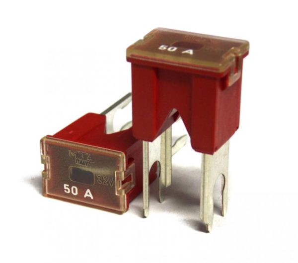 FUSIBILE PAL MASCHIO 294 50 AMP ROSSO - Pack of 2 PZ