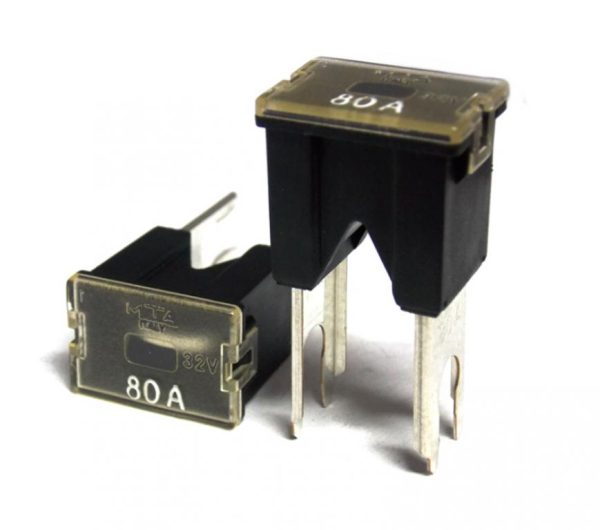 FUSIBILE PAL MASCHIO 294 80 AMP NERO - Pack of 2 PZ