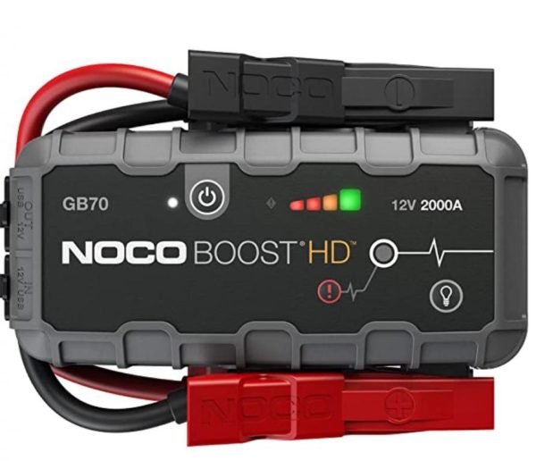 GB70 JUMP STARTER LITHIUM 12V 2000A ADATTO PER VEICOLI DIESEL ->6000CC