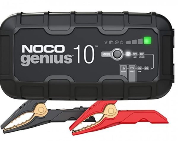 GENIUS10 CHARGER 12V 10AMP PER BATTERIA ->230AMP