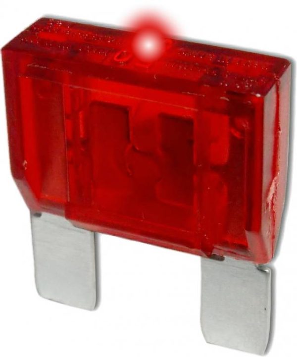 MAXIFUSIBILE 30 AMP A LED VERDE - Confezione da 4 PZ