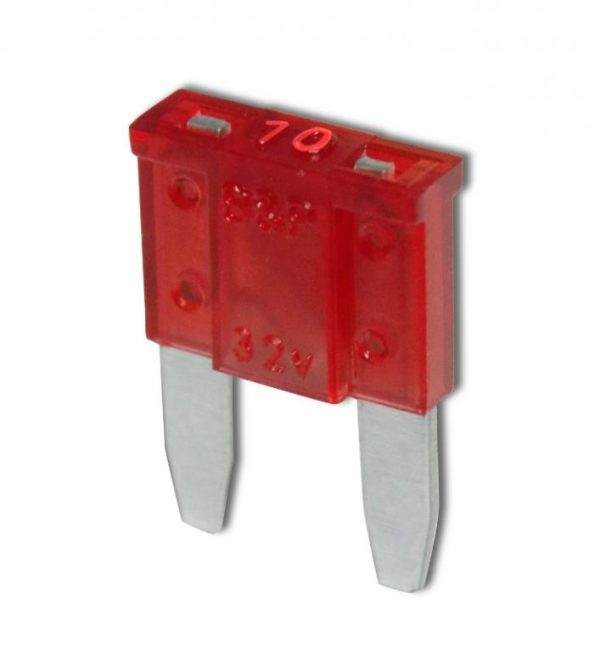 MINIFUSIBILE 10 AMP - Pack of 50 PZ