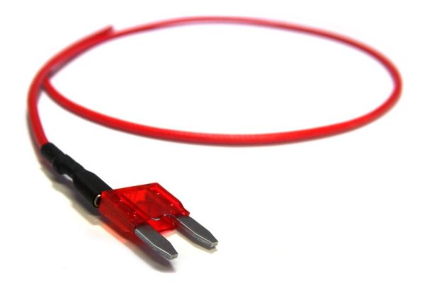 MINIFUSIBILE LAMELLARE 10 AMP C/PRESA CORRENTE - Pack of 5 PZ