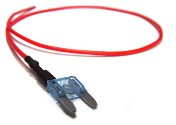 MINIFUSIBILE LAMELLARE 15 AMP C/PRESA CORRENTE - Pack of 5 PZ