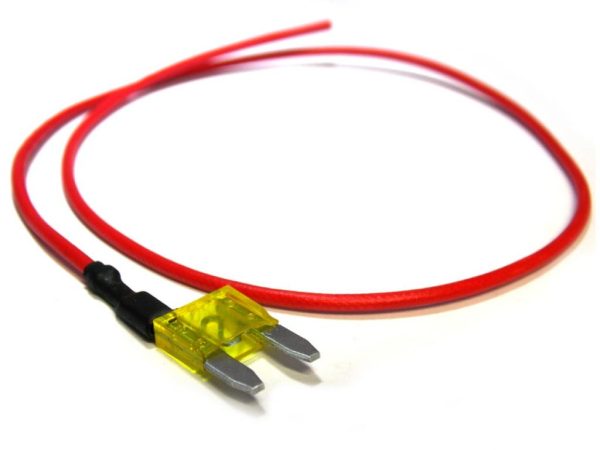 MINIFUSIBILE LAMELLARE  20 AMP C/PRESA CORRENTE - Pack of 5 PZ