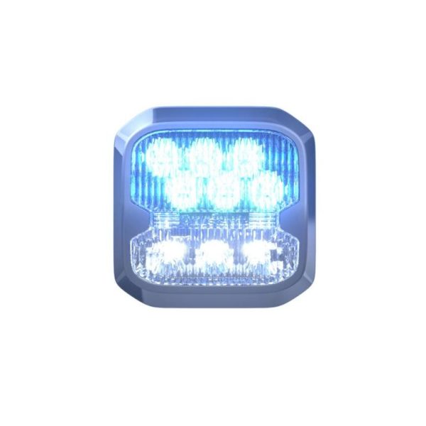 MULTIFLASH+LIGHTHOUSE WORK 6+3LED 12/24V BLUE+WHITE