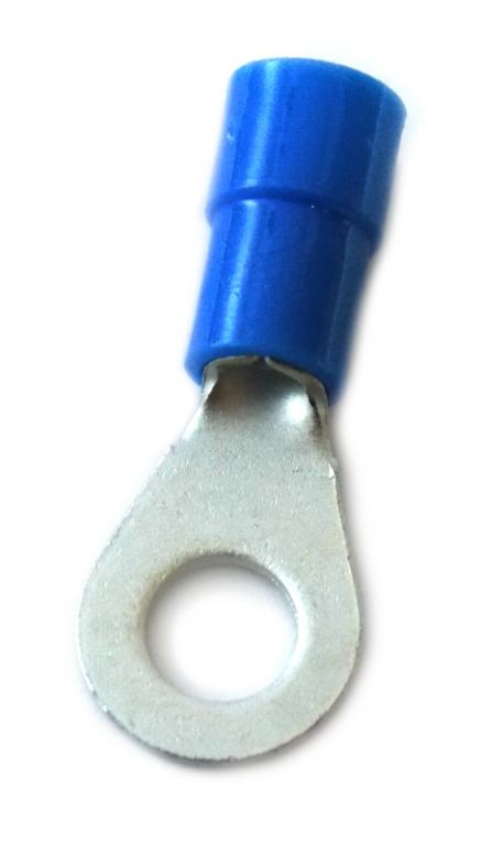OCCHIELLO PREISOLATO BLU F5.3 - Confezione da 100 PZ