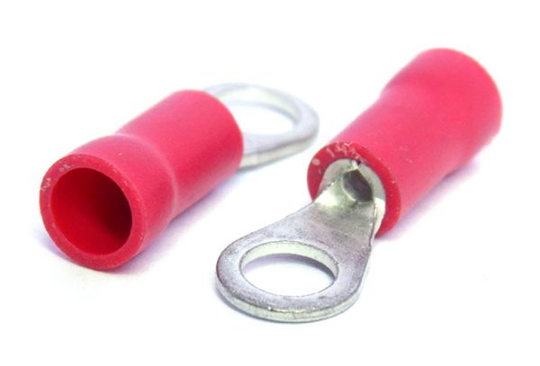 OCCHIELLO PREISOLATO ROSSO F4.3 - Confezione da 200 PZ