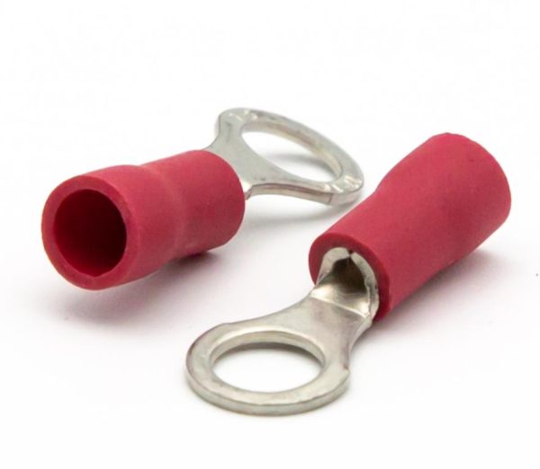 OCCHIELLO PREISOLATO ROSSO F5.3 - Confezione da 100 PZ