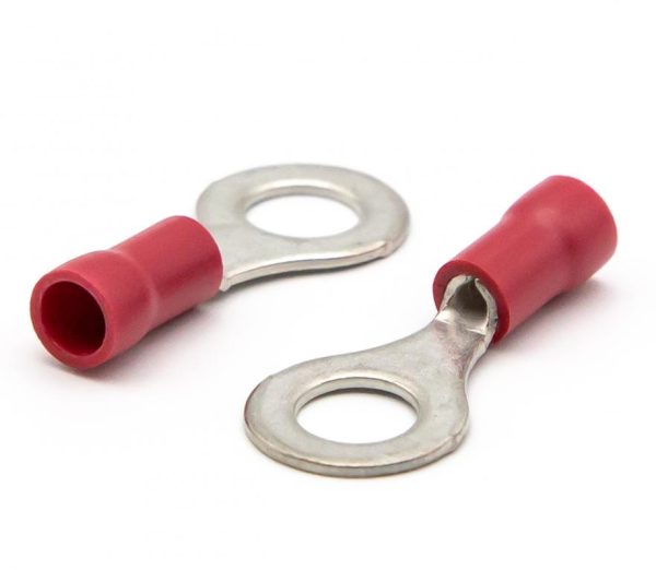 OCCHIELLO PREISOLATO ROSSO F6.5 - Confezione da 100 PZ