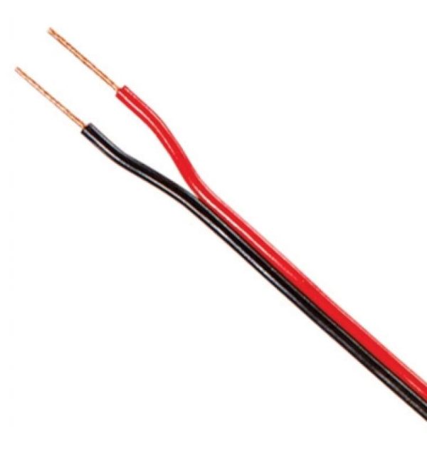 PIATTINA ROSSO/NERO 2X2 - Confezione da 100 MT