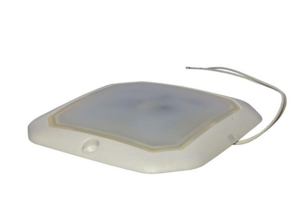 CEILING LIGHT 4 LED SQUARE 124X124MM 12/24V IP69K R-10