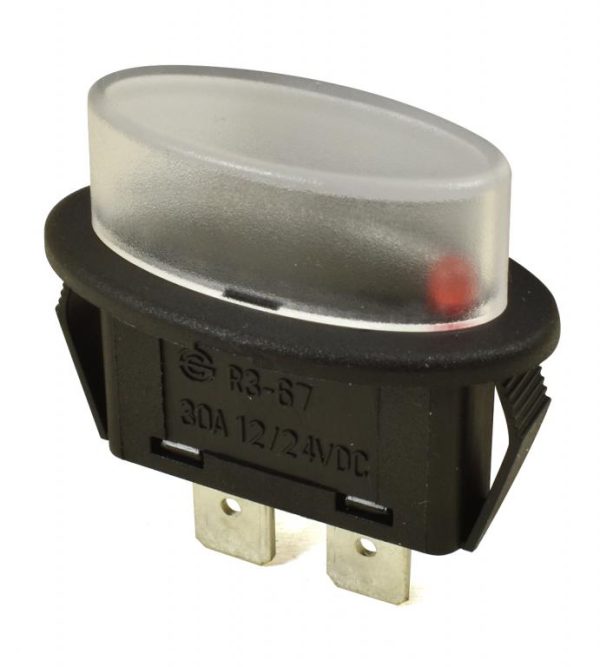 PORTAFUSIBILE C/LED 1 VIA DA INCASSO - Pack of 2 PZ