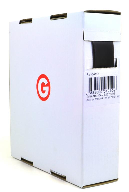GUAINA TERMORESTRINGENTE NERA 19.1-9.5 CONF.5 MT
