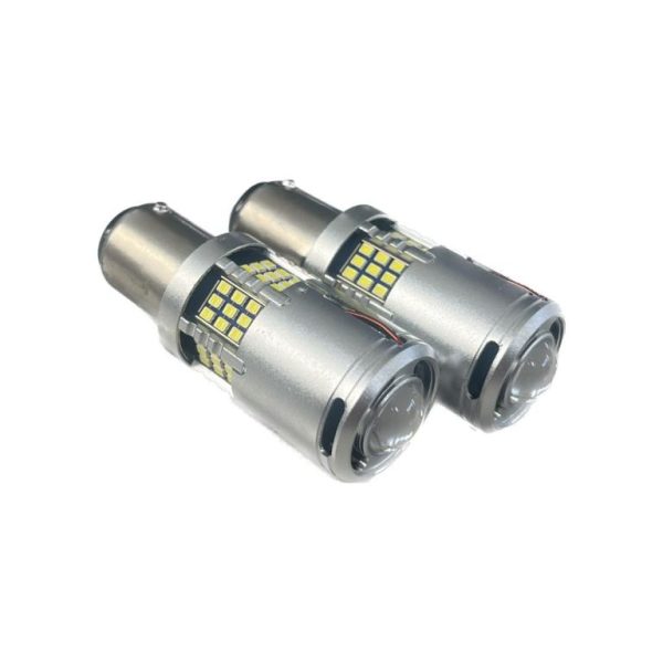 LAMPADA LED BA15D 12/21/5 BIANCA - Pack of 2 PZ