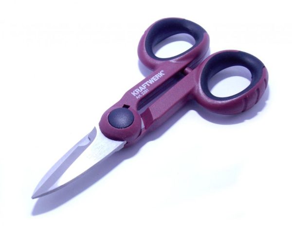 STRAIGHT SCISSORS FOR ELECTRICIANS