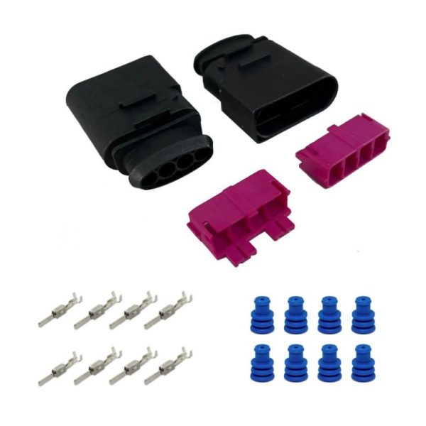 KIT CONNETTORE 4V P.M.JPT SERIE FEP FKG 2.8 - Confezione da 2 PZ
