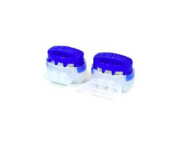 GIUNTINE RESINATE BLU 3 VIE CAVO 1.5 MM - Pack of 5 PZ