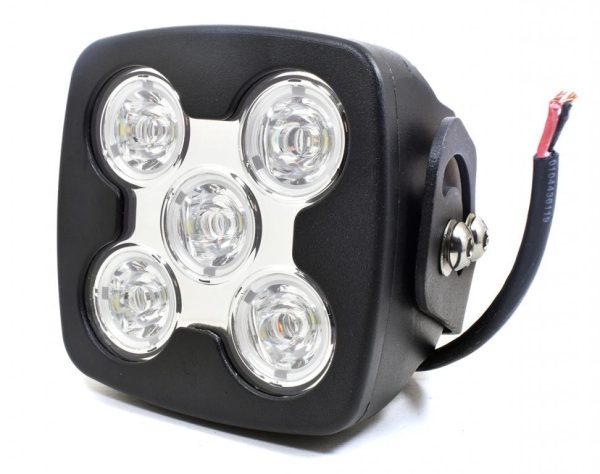 FARO LAVORO ESPANSIONE QUADRATO 5 LED 10W 9-32V 50W 125X125
