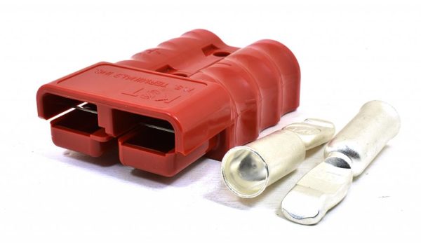 KIT CONNETTORE BIPOLARE SR 175 AMP ROSSO