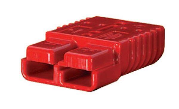 KIT CONNETTORE BIPOLARE SR 50AMP ROSSO - Confezione da 2 PZ