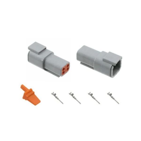 KIT CONNETTORE DEUTSCH SERIE DTM 4V P.M.