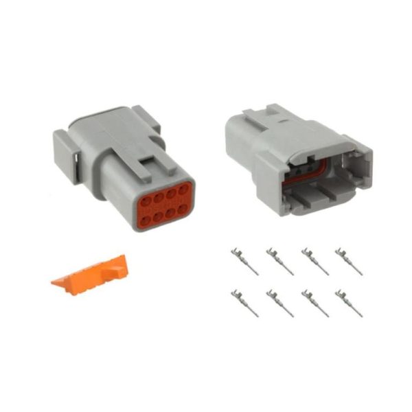 KIT CONNETTORE DEUTSCH SERIE DTM 8V P.M.