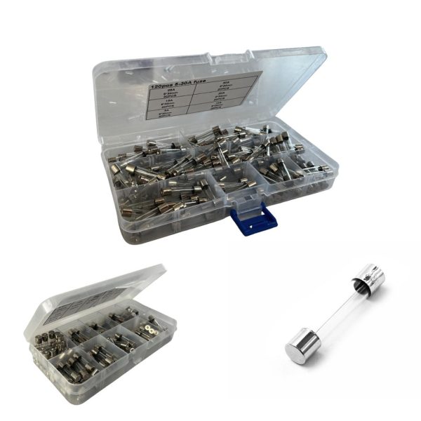 KIT FUSIBILI IN VETRO 5X20 E 6.3X32 240PZ