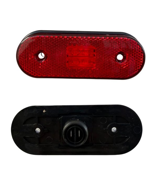 12/24V WHITE LED FOOTPRINT EPHANALINE 120X46X18MM