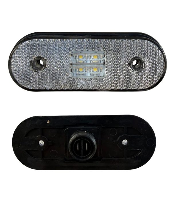 12/24V WHITE LED FOOTPRINT EPHANALINE 120X46X18MM