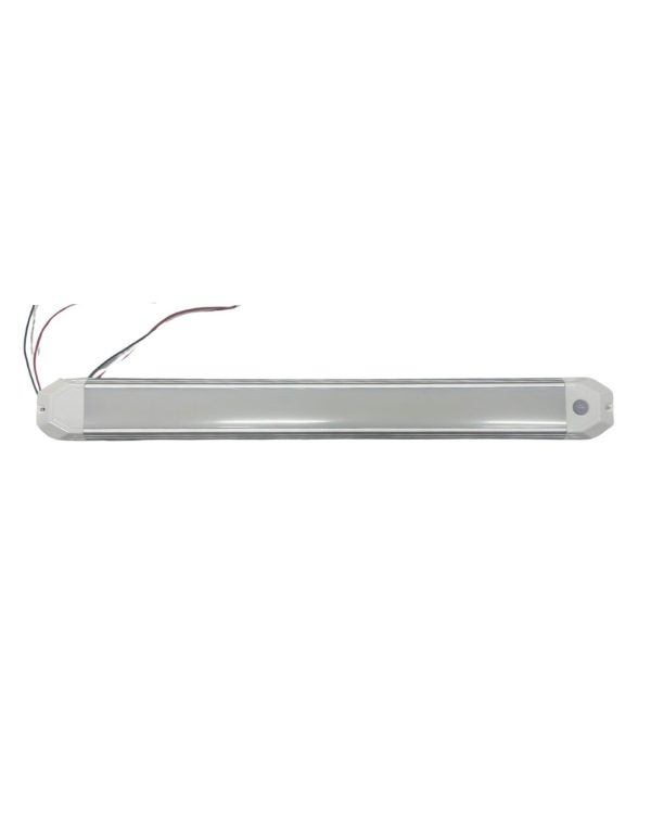 PLAFONIERA LED 12/24V RETTANGOLARE 500X54X11 CON PIR