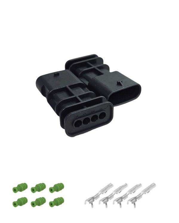 4-WAY PM CONNECTOR KIT M SERIES WITH 1.2 FOR SENSORS AND INJECTORS