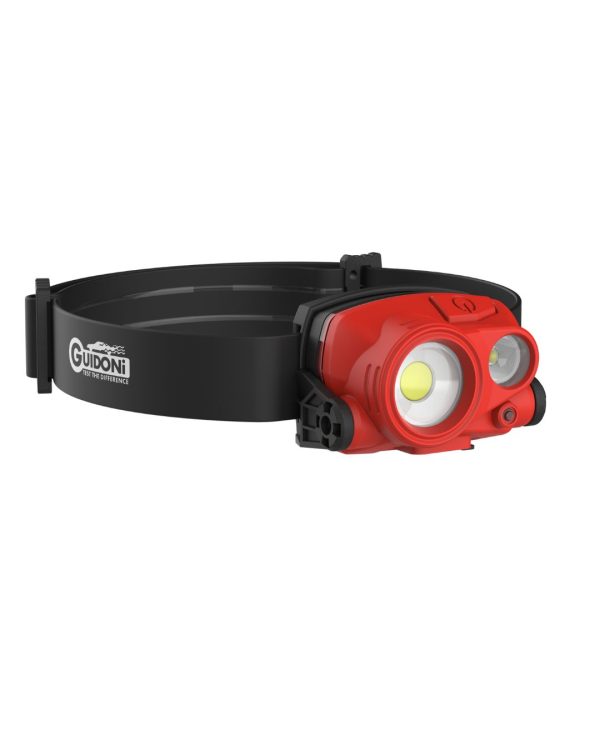 LAMPADA RICARIBILE DA TESTA 400+300 LUMEN FLOOD+SPOT  IK07