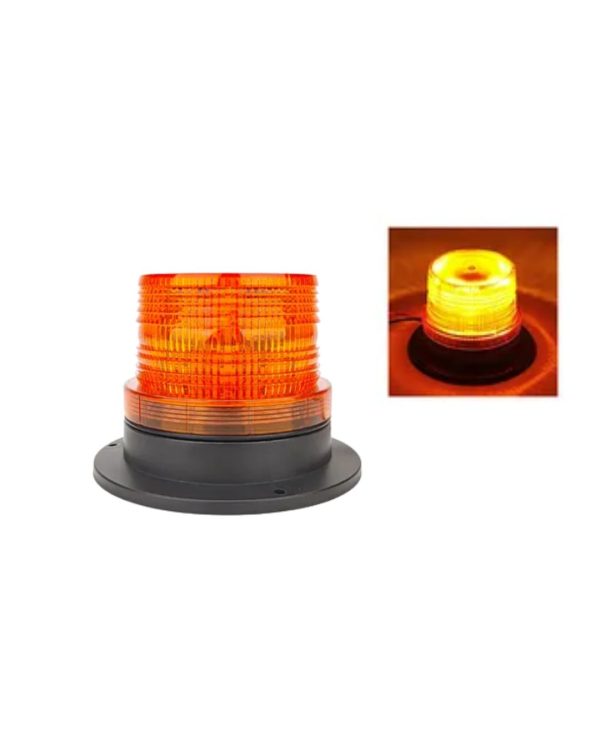 LAMPEGGIANTE LED MAGNETICO ARANCIO 12/110V DIAMETRO 130MM