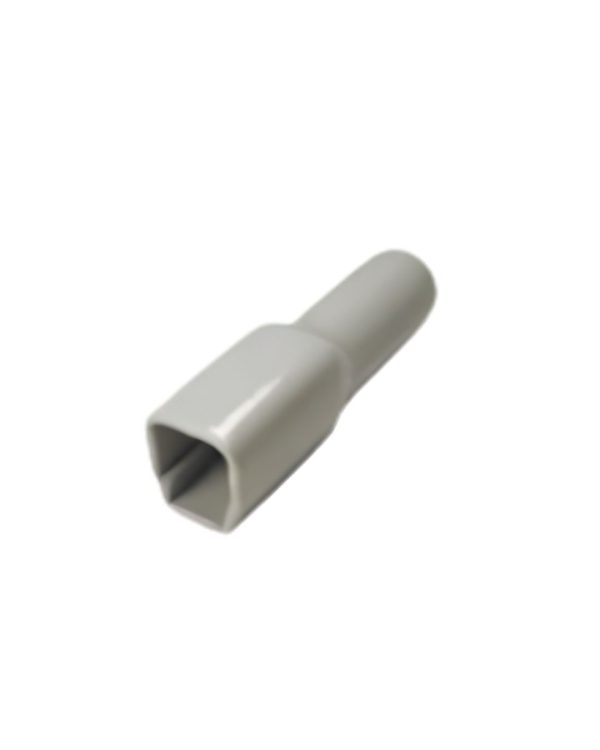 Grey PVC boot for Deutsch DT 2-way female connector