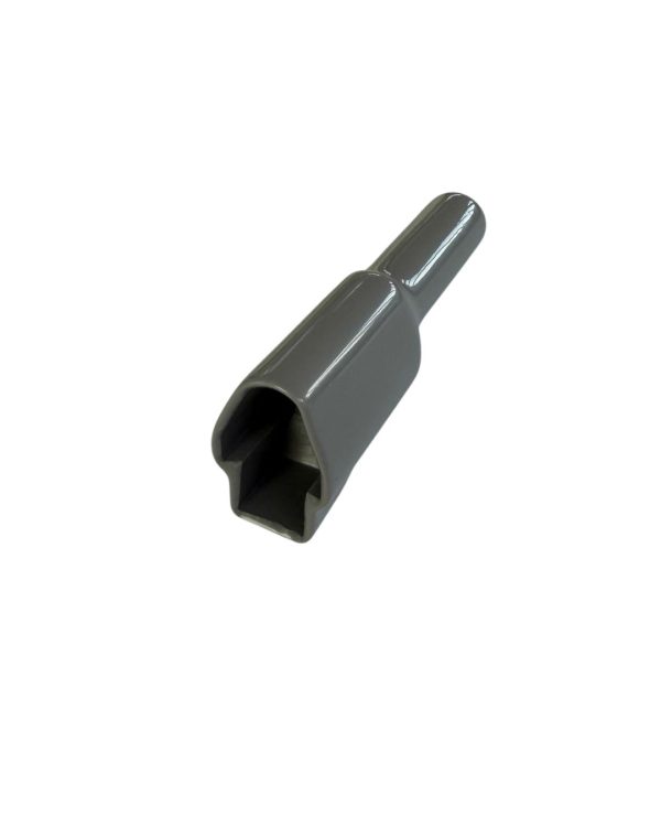 Grey PVC boot for Deutsch DT 3-way female connector