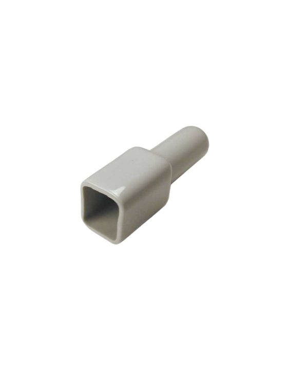 Grey PVC boot for Deutsch DT 6-way male connector