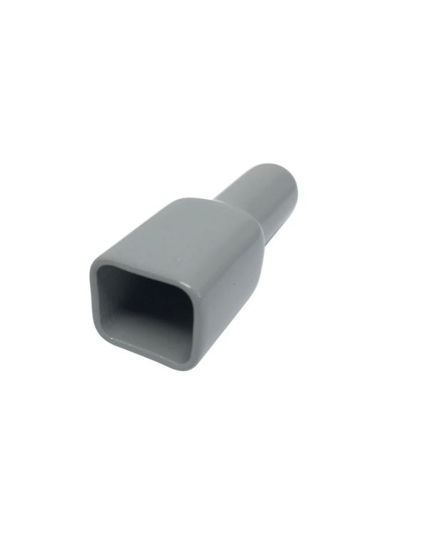 Grey PVC boot for Deutsch DT 8-way male connector